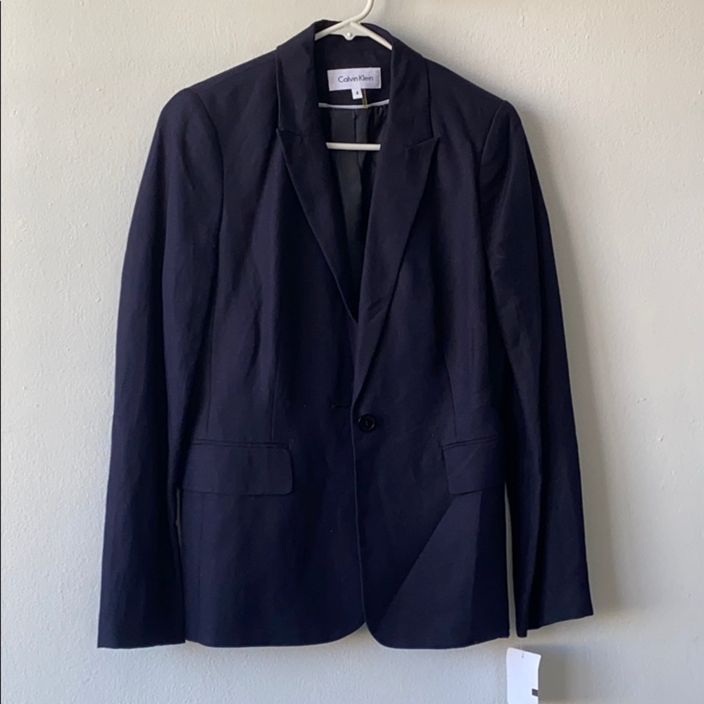 New Calvin Klein Blazer ( Marine Blue)
